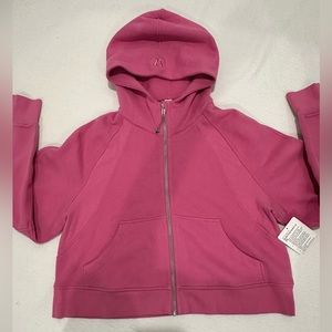 NWT Bright pink Lululemon Scuba Oversized Full Zip hoodie